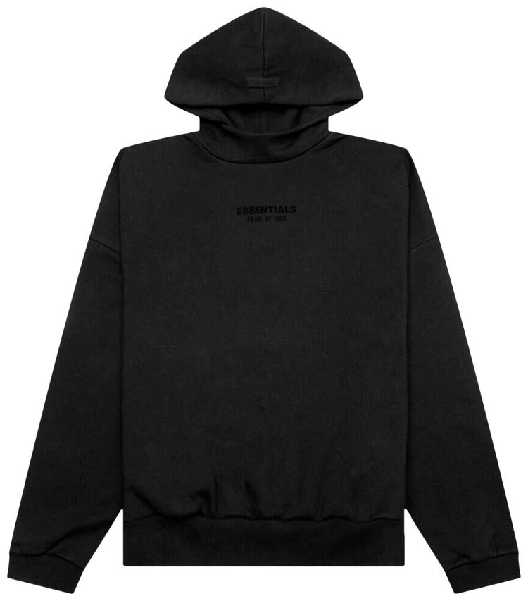 Fear of God Essentials Hoodie 'Jet Black'