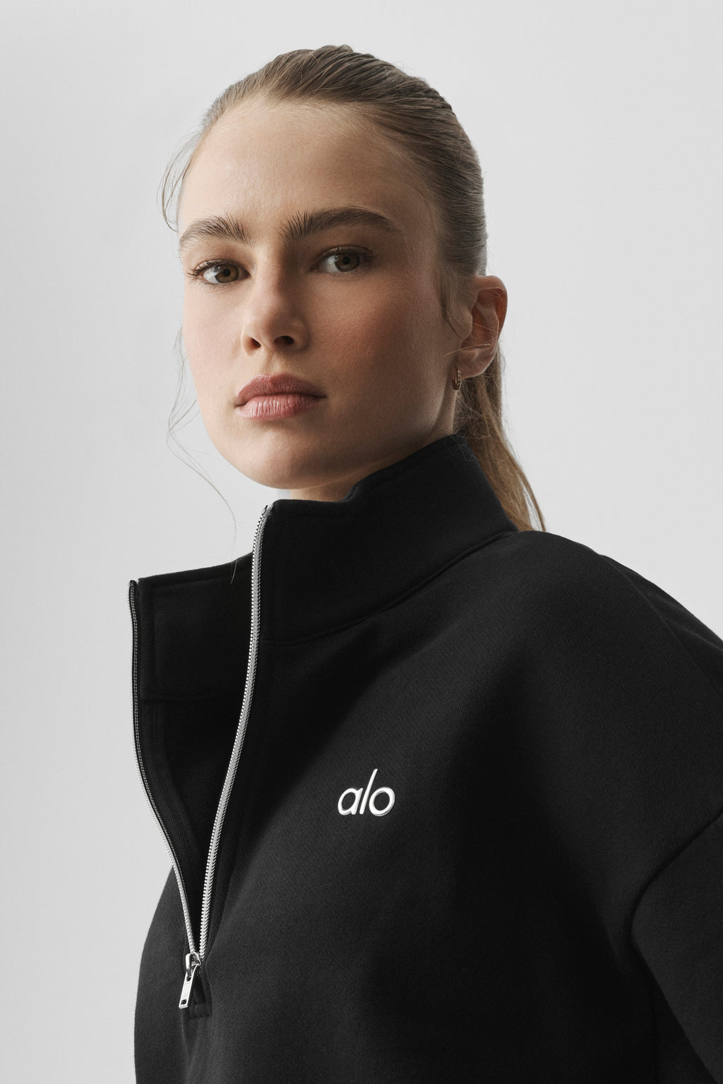 Accolade 1/4 Zip Pullover - Black - 4
