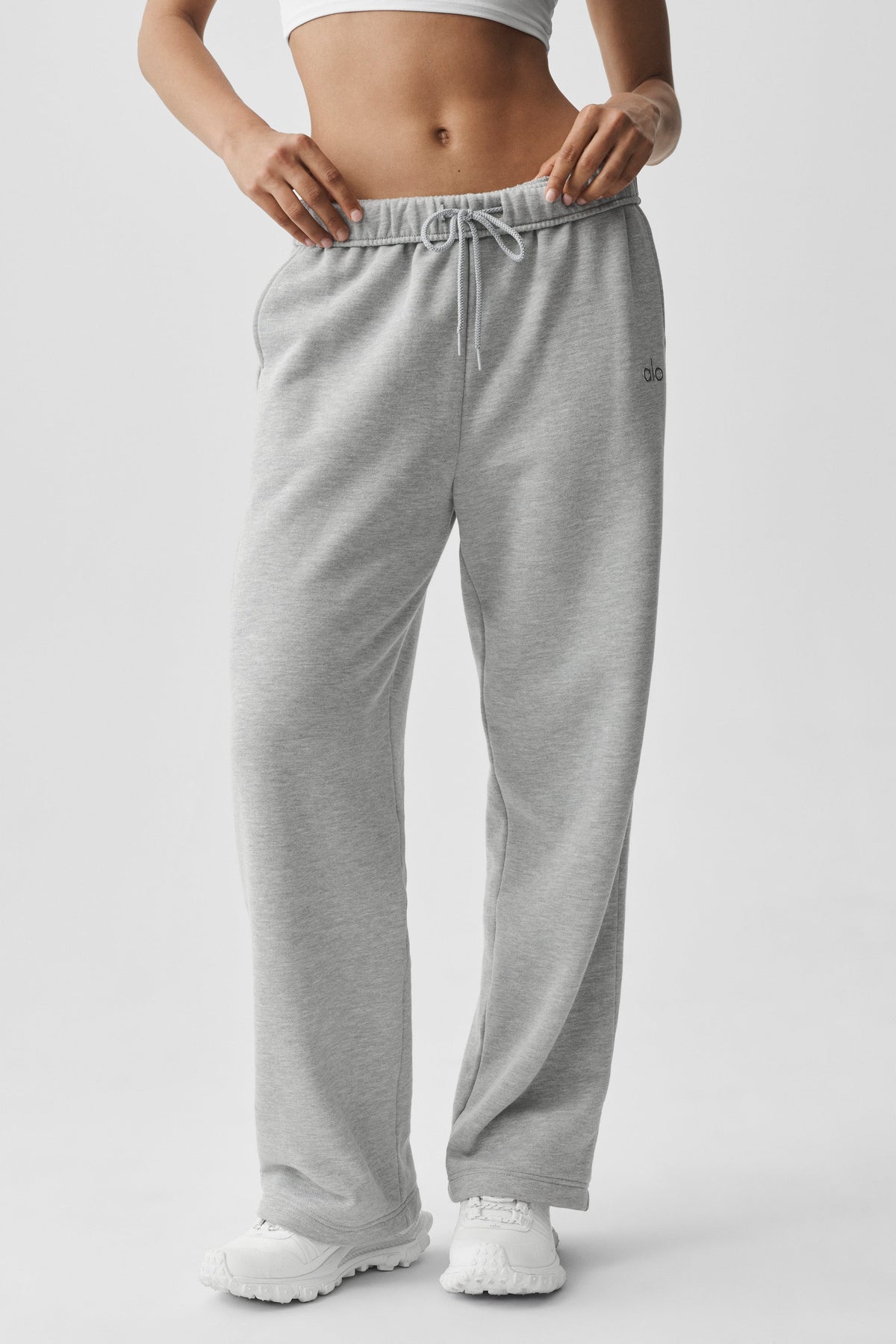 Accolade Straight Leg Sweatpant - Athletic Heather Grey - 2