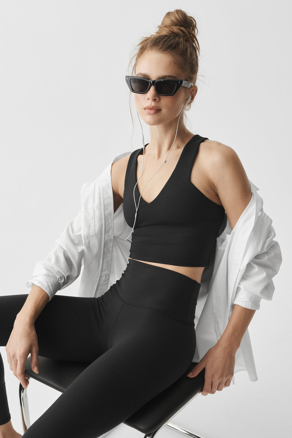 Airbrush Real Bra Tank - Black